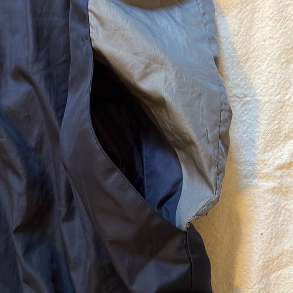 Chicago Bears Full Zip NFL Reebok Blue Windbreaker Jacket Size XL - Picture 12 of 12